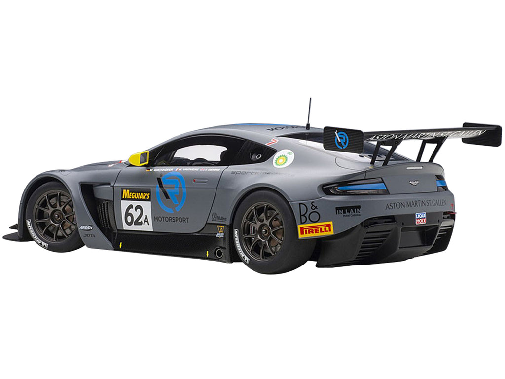 Aston Martin Vantage V12 GT3 #62A J. Dennis - M. Vaxiviere - M. Kirchhoefer Team R-Motorsport Bathurst 12H (2019) 1/18 Model Car by Autoart - image 4