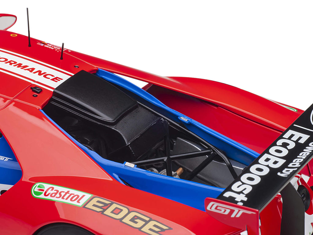 Ford GT #68 Sebastien Bourdais - Joey Hand - Dirk Muller 24H of Le Mans (2019) 1/18 Model Car by Autoart - image 4