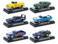"Ground Pounders" 6 Cars Set Release 32 IN DISPLAY CASES Limited Edition 1/64 Diecast Model Cars by M2 Machines
