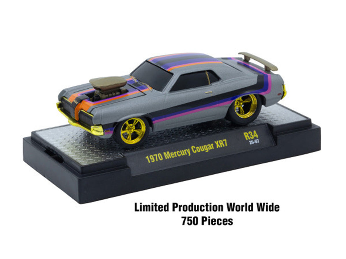 "Ground Pounders" 6 Cars Set Release #34 IN DISPLAY CASES Limited Edition 1/64 Diecast Model Cars by M2 Machines - image 2