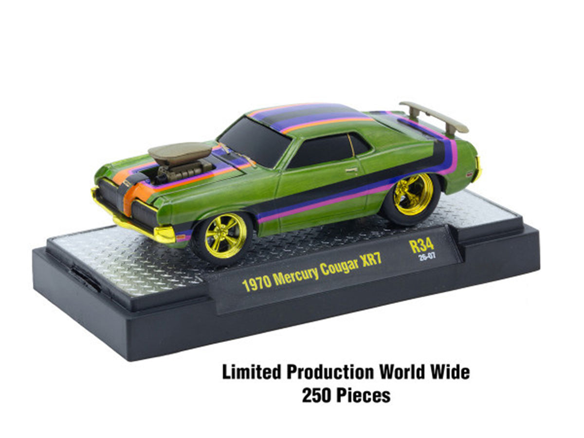 "Ground Pounders" 6 Cars Set Release #34 IN DISPLAY CASES Limited Edition 1/64 Diecast Model Cars by M2 Machines - image 3