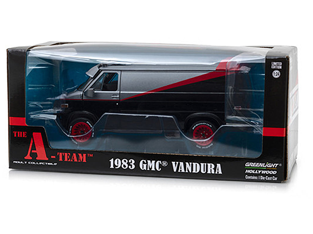 1983 GMC Vandura Van "The A-Team" (1983-1987) TV Series 1/24 Diecast Model Car by Greenlight - image 3