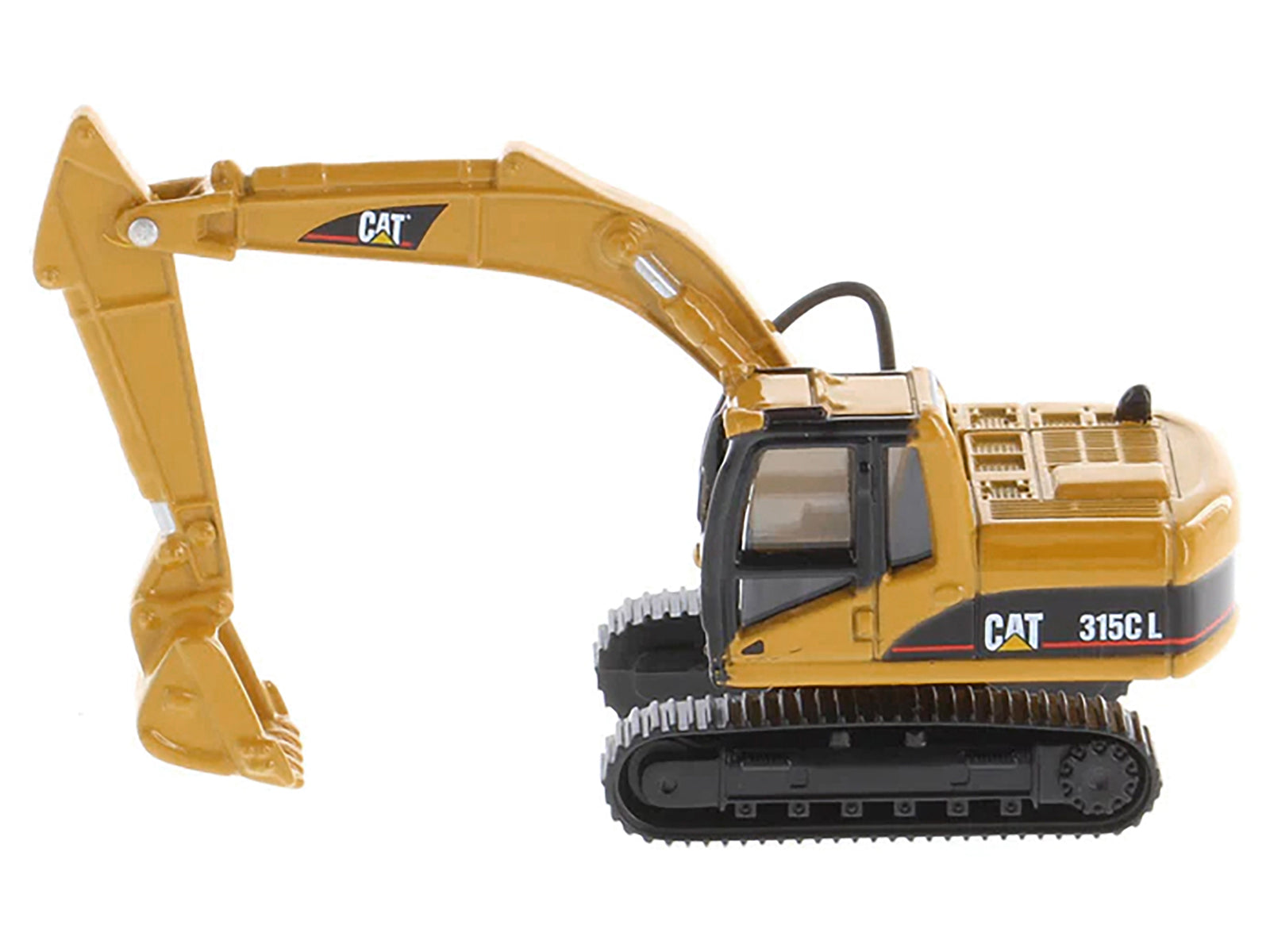 CAT Caterpillar 315C L Hydraulic Excavator Yellow 1/87 (HO) Diecast Model by Diecast Masters - image 4