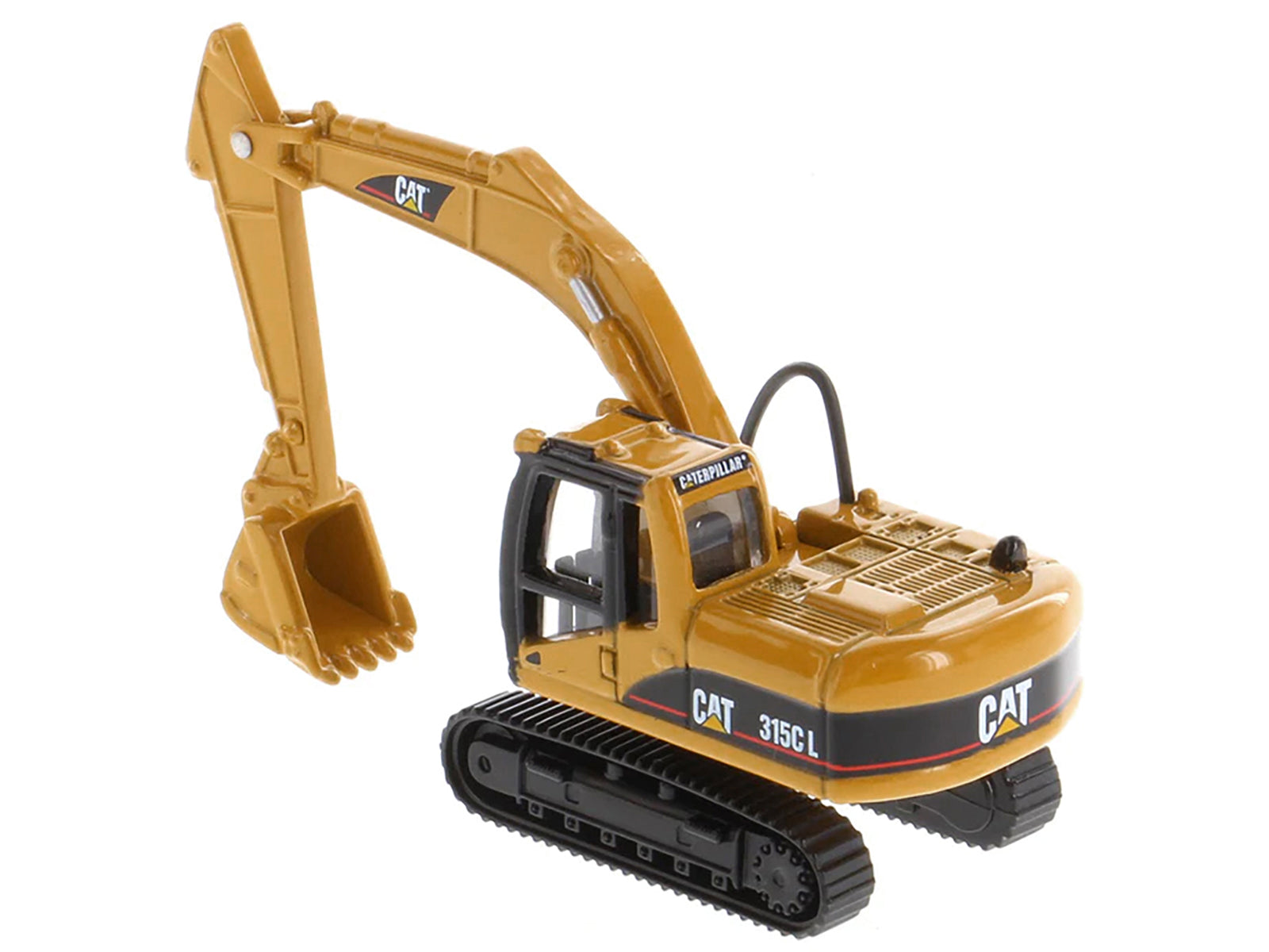 CAT Caterpillar 315C L Hydraulic Excavator Yellow 1/87 (HO) Diecast Model by Diecast Masters - image 3