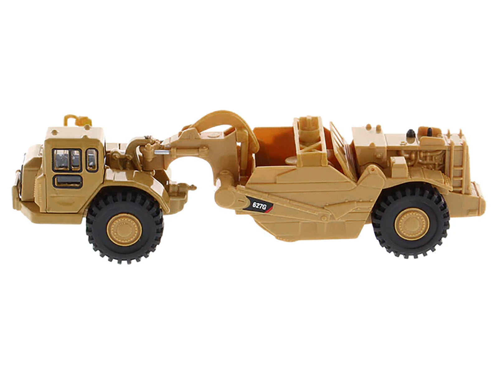CAT Caterpillar 627G Auger Scraper Yellow 1/87 (HO) Diecast Model by Diecast Masters - image 2