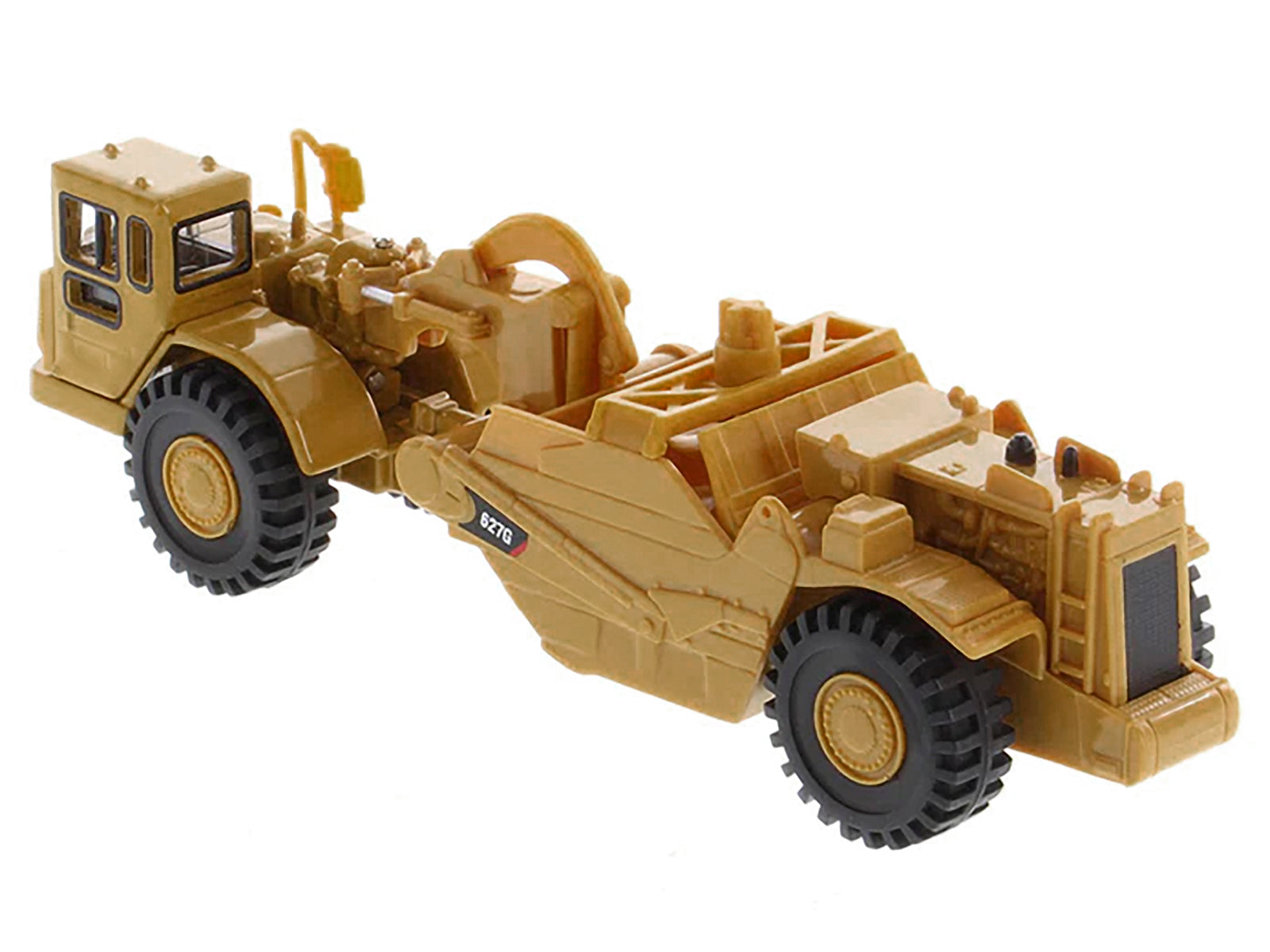 CAT Caterpillar 627G Auger Scraper Yellow 1/87 (HO) Diecast Model by Diecast Masters - image 3