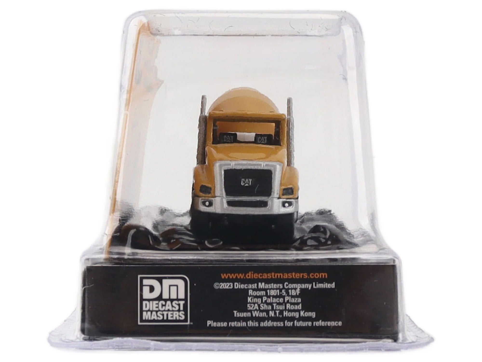 CAT Caterpillar CT660 Concrete Mixer Yellow "Micro-Constructor" Series Diecast Model by Diecast Masters - image 3