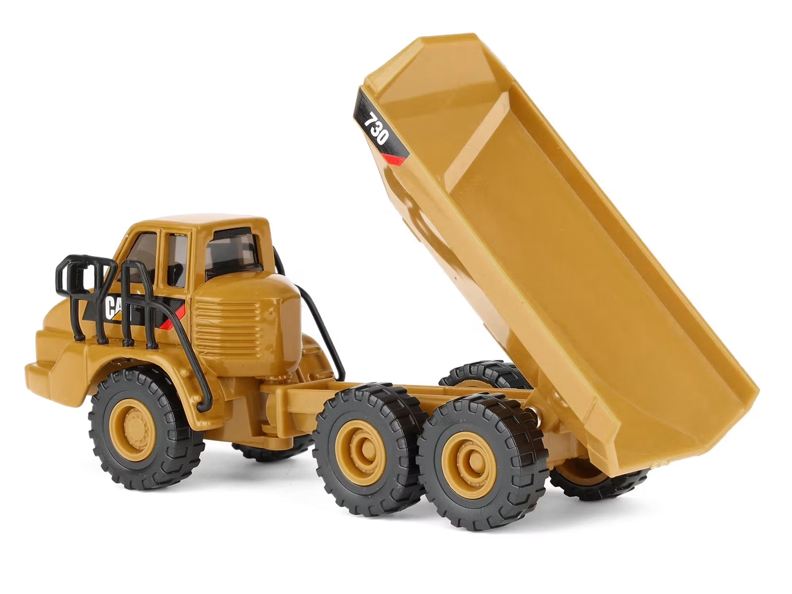 CAT Caterpillar 730 Articulated Truck Yellow 1/87 (HO) Diecast Model by Diecast Masters - image 4