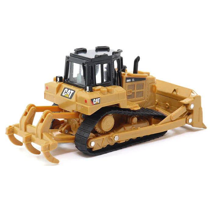 CAT Caterpillar D6R Track-Type Tractor Yellow and Black 1/64 Diecast Model by Diecast Masters - image 2