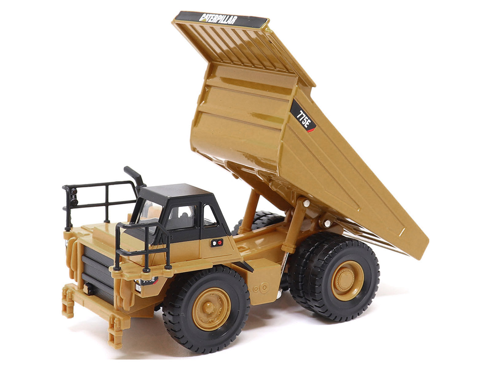 CAT Caterpillar 775E Off-Highway Dump Truck Yellow 1/64 Diecast Model by Diecast Masters - image 3