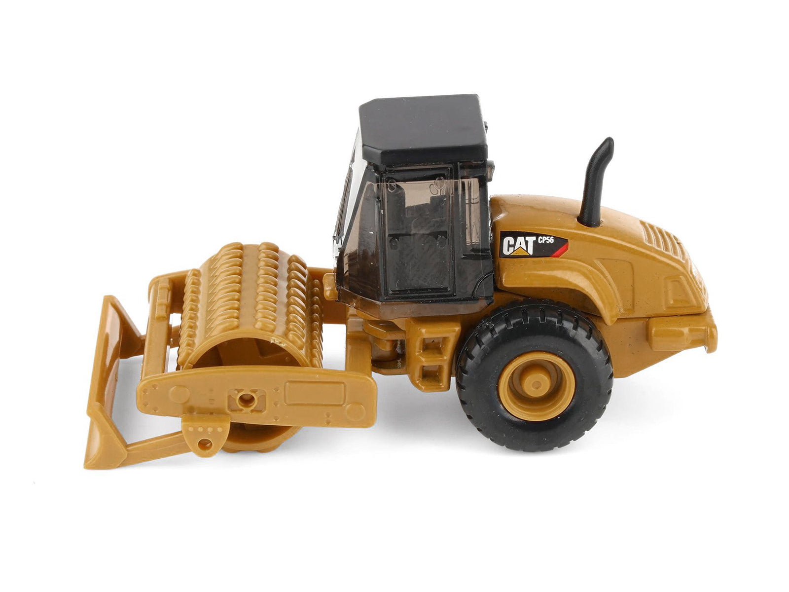 CAT Caterpillar CS56 Roller with Interchangeable Front Attachment Yellow 1/87 (HO) Diecast Model by Diecast Masters - image 5
