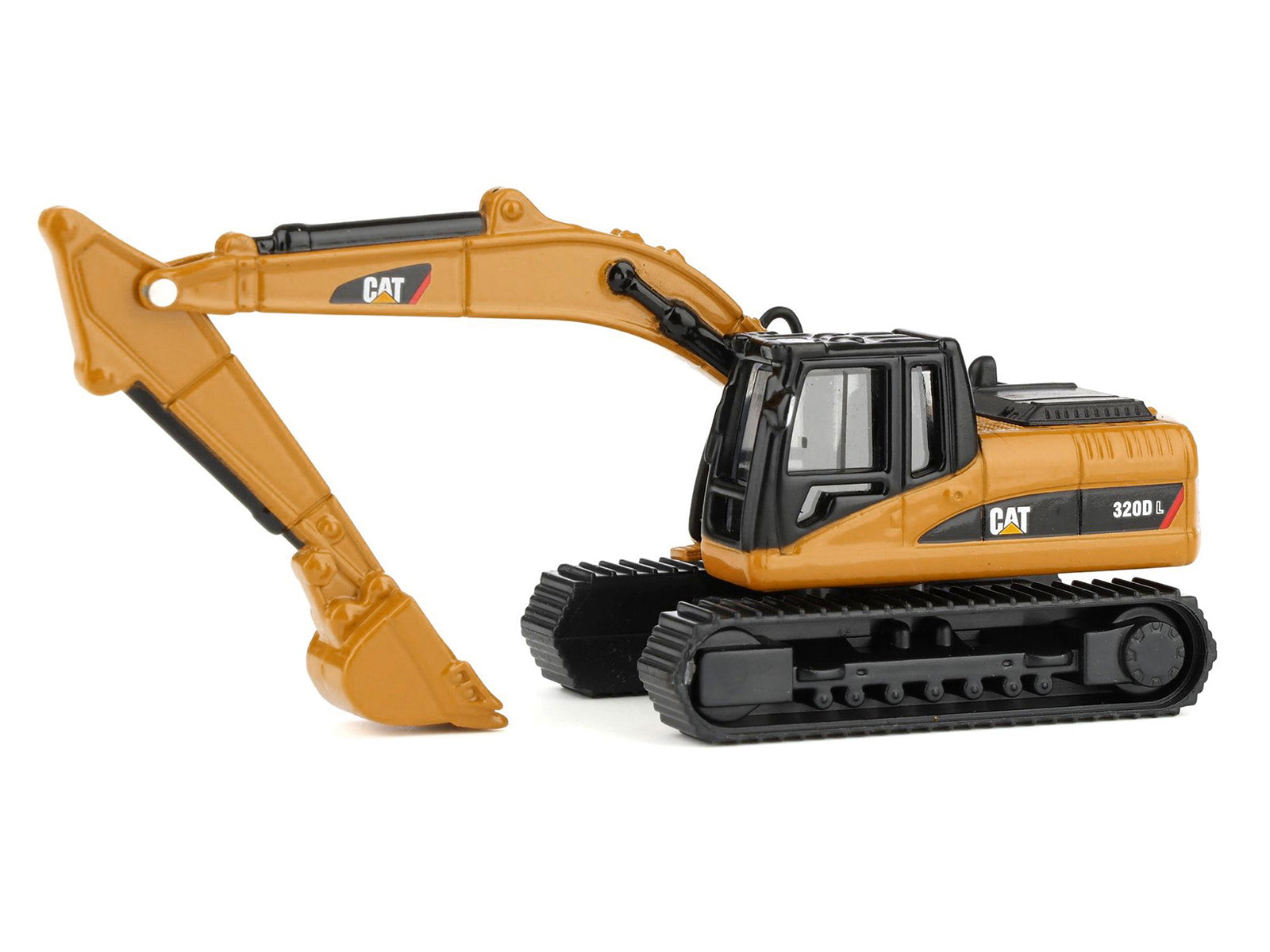 CAT Caterpillar 320D L Hydraulic Excavator Yellow 1/87 (HO) Diecast Model by Diecast Masters - image 4