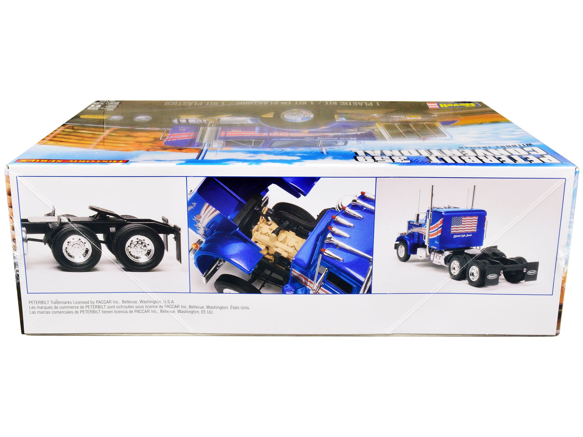 Level 4 Model Kit Peterbilt 359 Conventional Truck Tractor (without Trailer) "Historic Series" 1/25 Scale Model by Revell - image 2