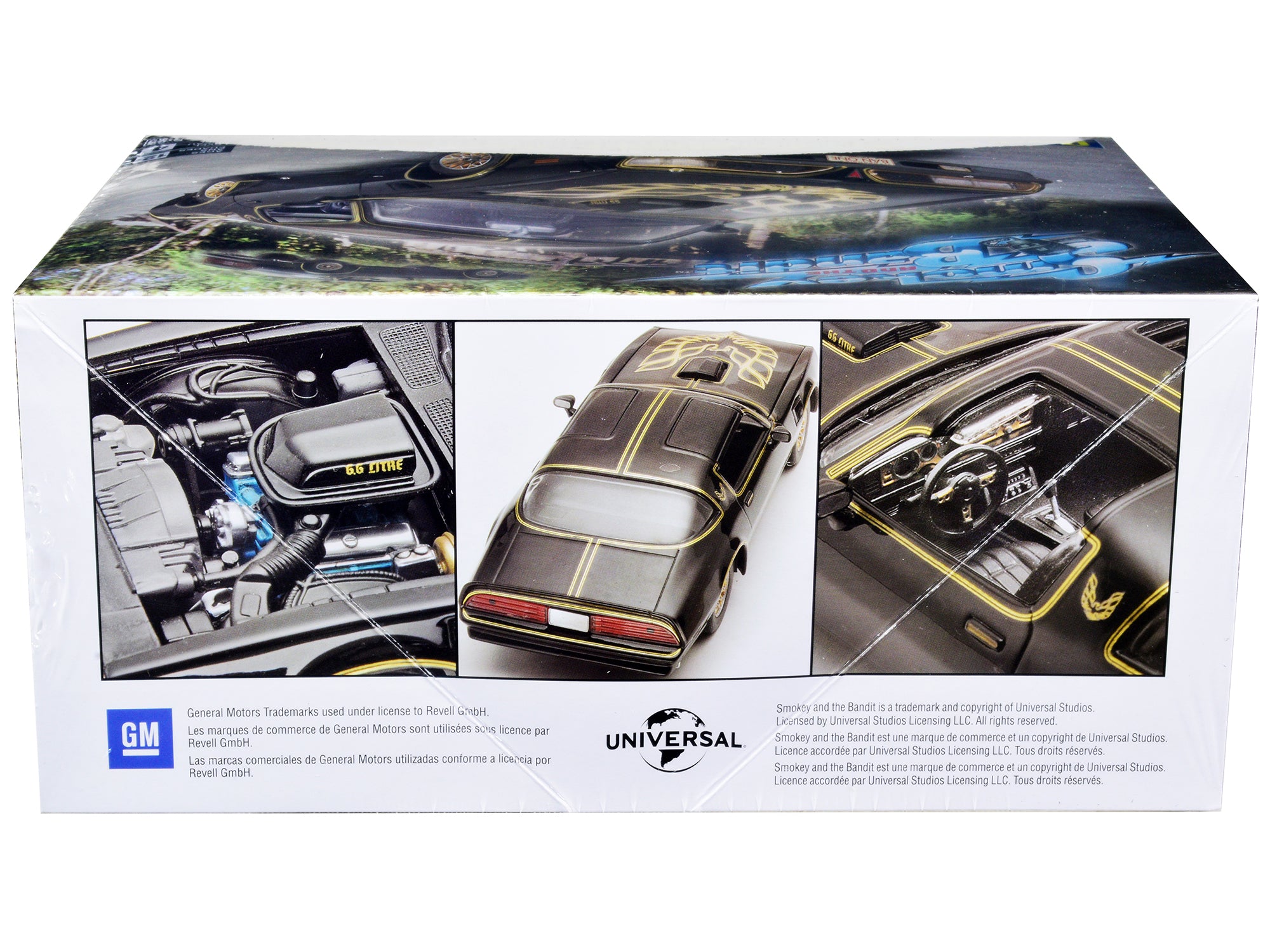 Level 4 Model Kit 1977 Pontiac Firebird "Smokey and the Bandit" (1977) Movie 1/25 Scale Model Car by Revell - image 2