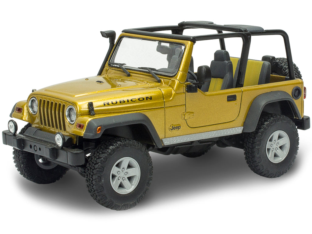Level 4 Model Kit Jeep Wrangler Rubicon 1/25 Scale Model by Revell - image 2