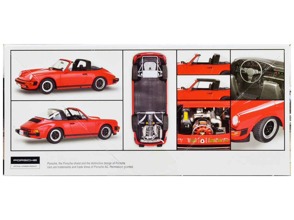 Level 4 Model Kit Porsche 911 Carrera 3.2 Targa 2-in-1 Kit 1/24 Scale Model by Revell - image 3