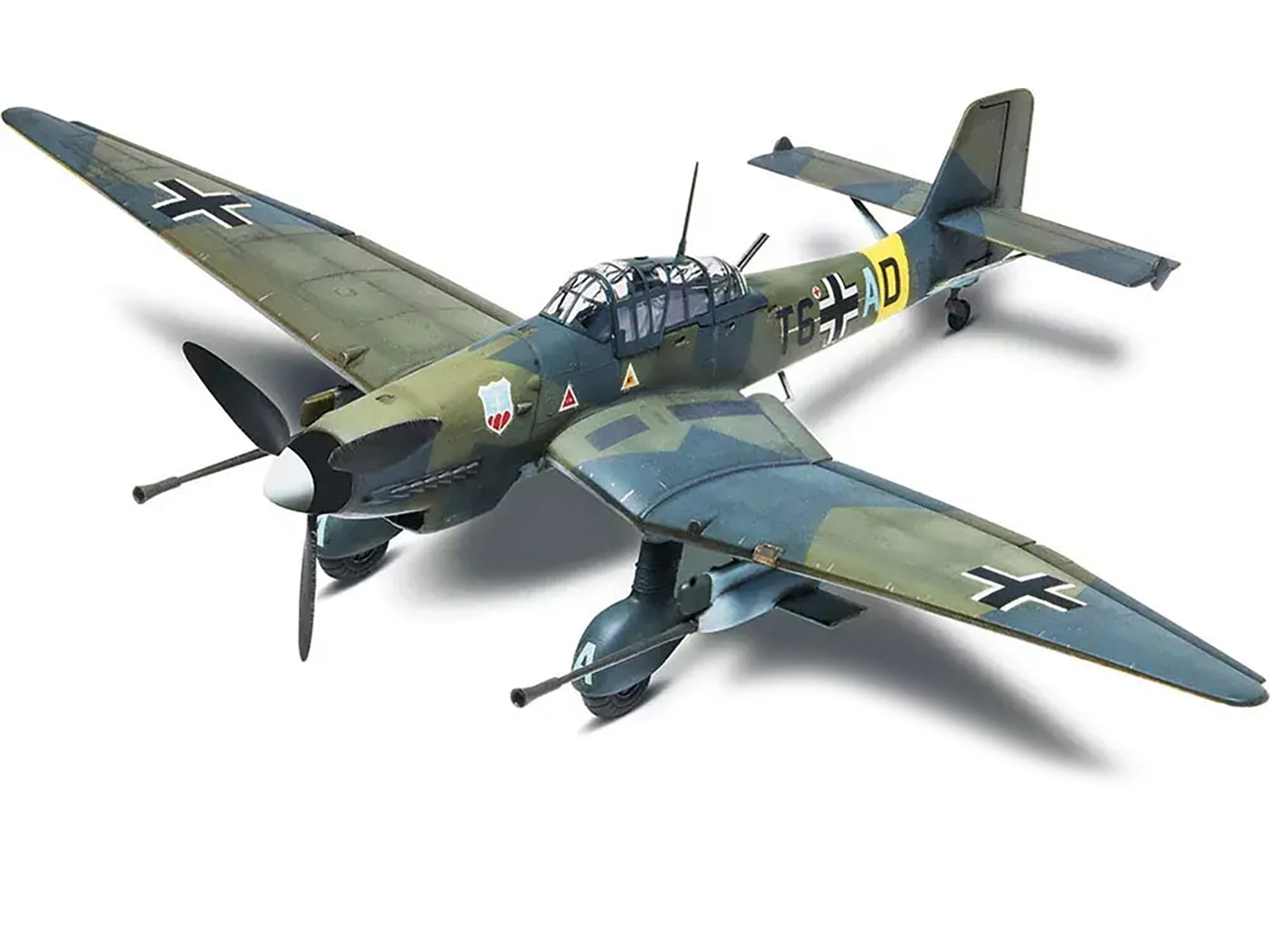Level 4 Model Kit Junkers STUKA JU 87G-1 Tank Buster Bomber Aircraft 1/48 Scale Model by Revell - image 5