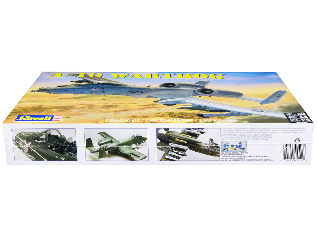 Level 4 Model Kit Fairchild Republic A-10 Warthog (Thunderbolt II) Aircraft 1/48 Scale Model by Revell - image 2