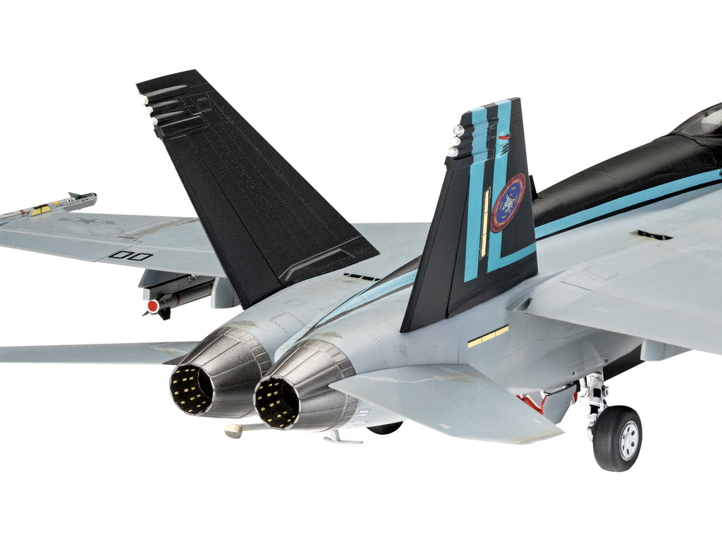 Level 5 Model Kit Maverick's F/A-18E Super Hornet Jet "Top Gun: Maverick" (2022) Movie 1/48 Scale Model by Revell - image 5