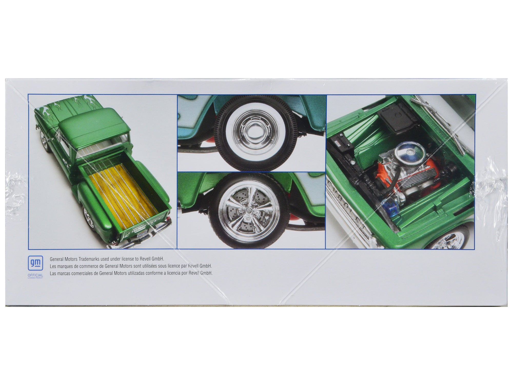 Level 4 Model Kit 1965 Chevrolet Stepside Pickup Truck 2-in-1 Kit 1/25 Scale Model by Revell - image 2