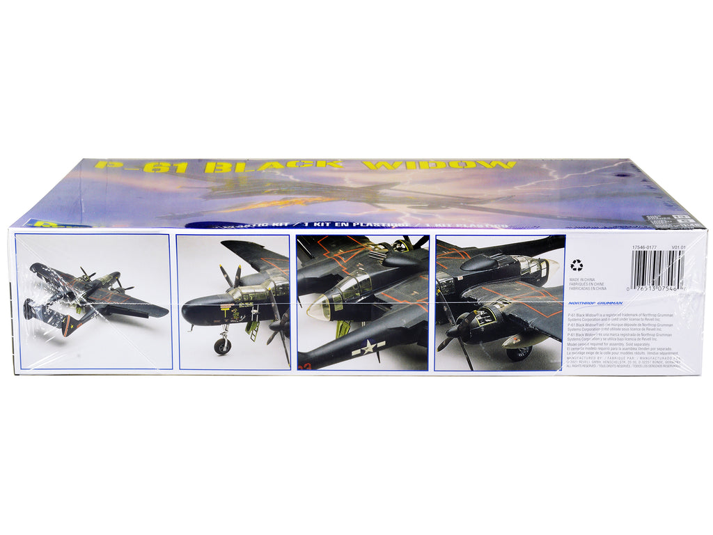 Level 5 Model Kit P-61 Black Widow Fighter Plane 1/48 Scale Model by Revell - image 3