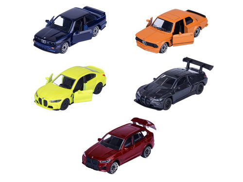 "BMW Edition" 5 Piece Set 1/64 Diecast Model Cars by Majorette - image 2