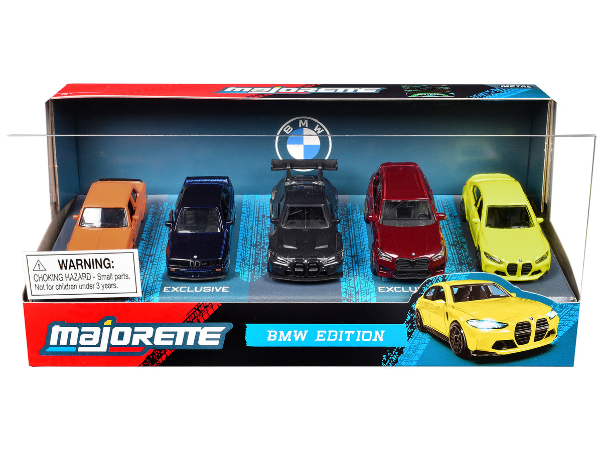"BMW Edition" 5 Piece Set 1/64 Diecast Model Cars by Majorette - image 3