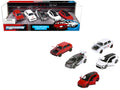 "Volkswagen Gold GTI" 5 Piece Set 1/64 Diecast Model Cars by Majorette