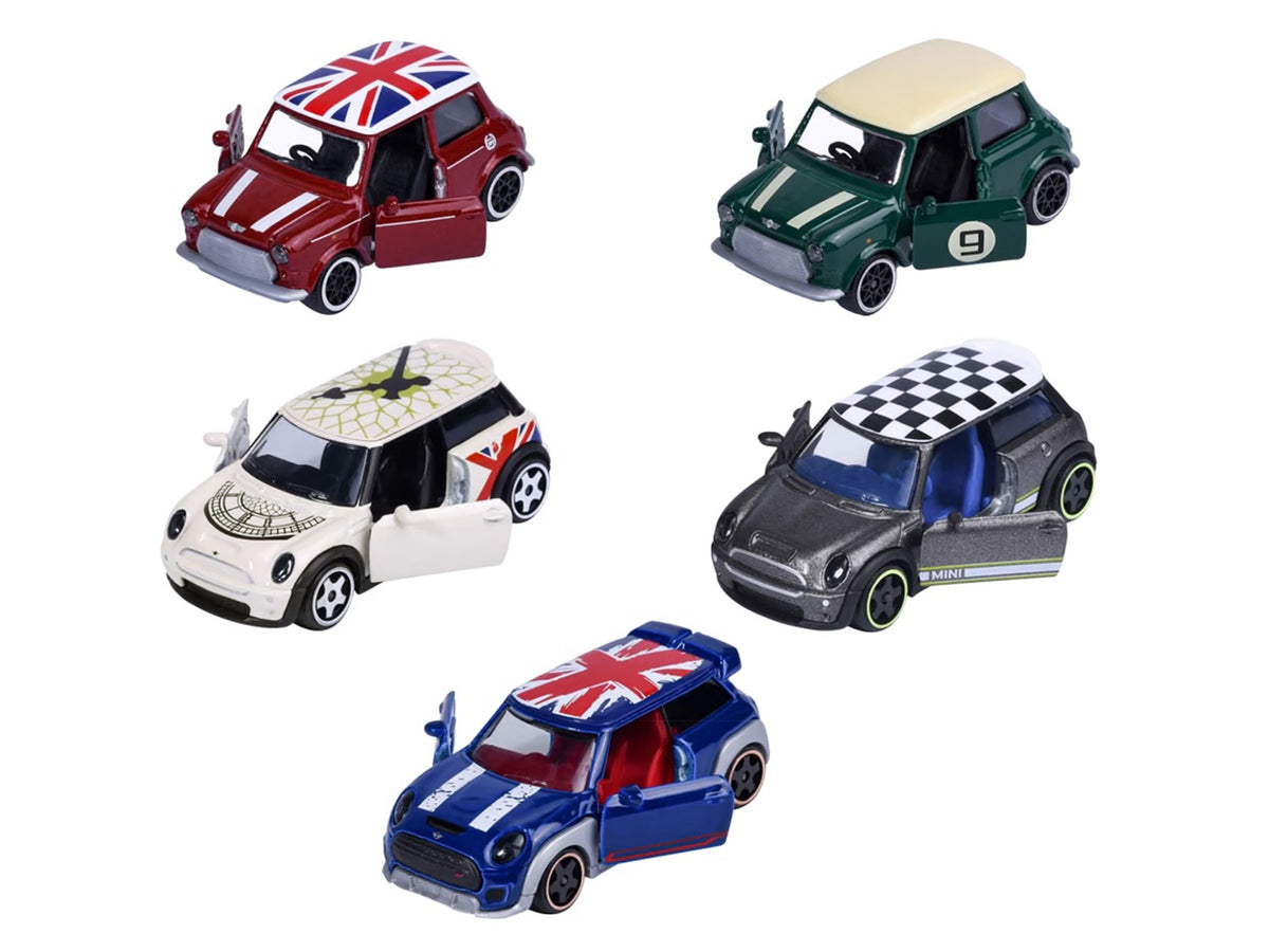 "Mini Icons" 5 Piece Set 1/64 Diecast Model Cars by Majorette - image 2