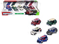 "Mini Icons" 5 Piece Set 1/64 Diecast Model Cars by Majorette
