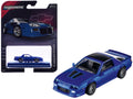 1985 Chevrolet Camaro Blue Metallic with Black Top "Collection" Series 1/64 Diecast Model Car by Majorette