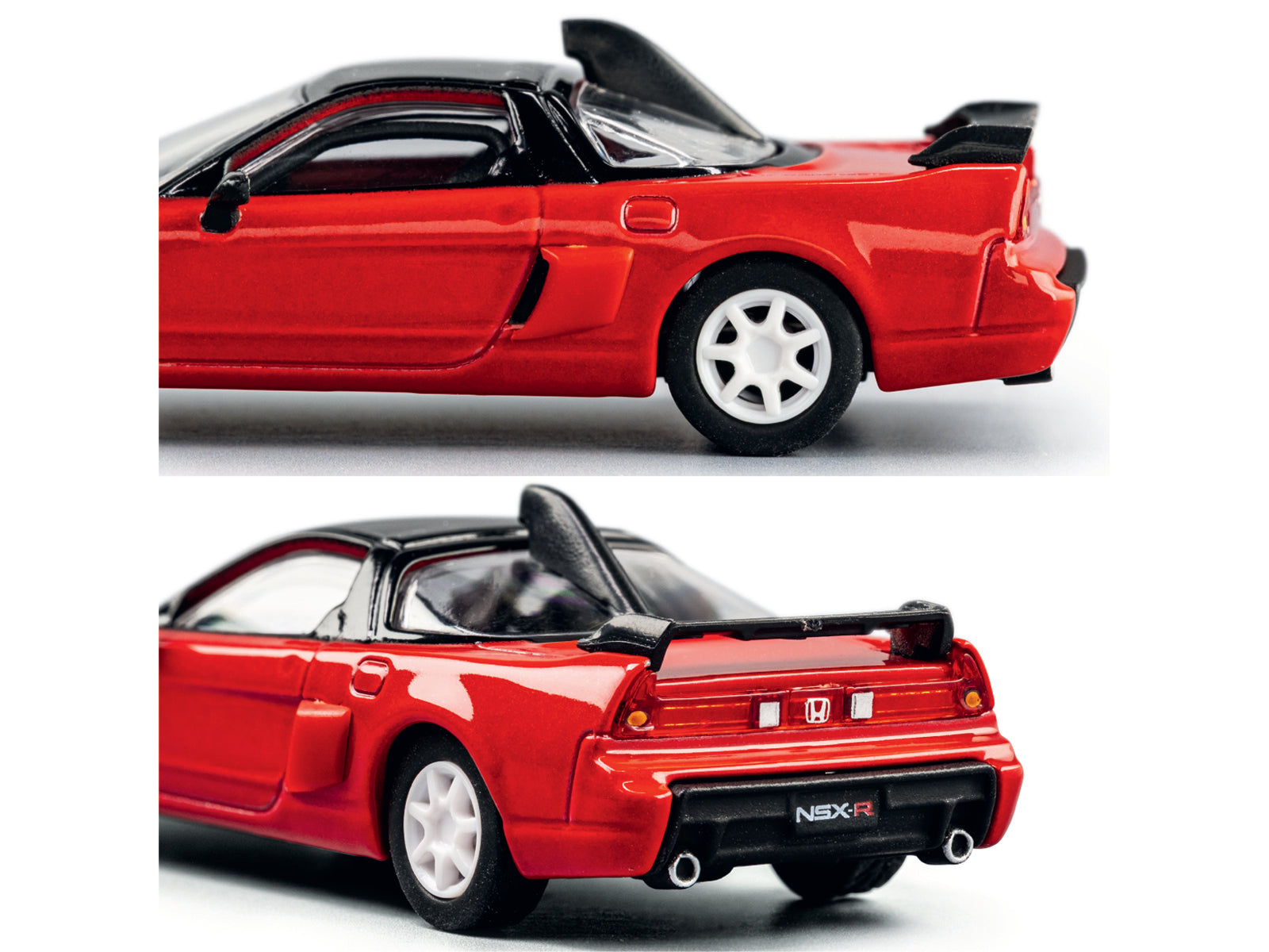 1995 Honda NSX-R GT RHD (Right Hand Drive) Red with Black Top "Collection" Series 1/64 Diecast Model Car by Majorette
