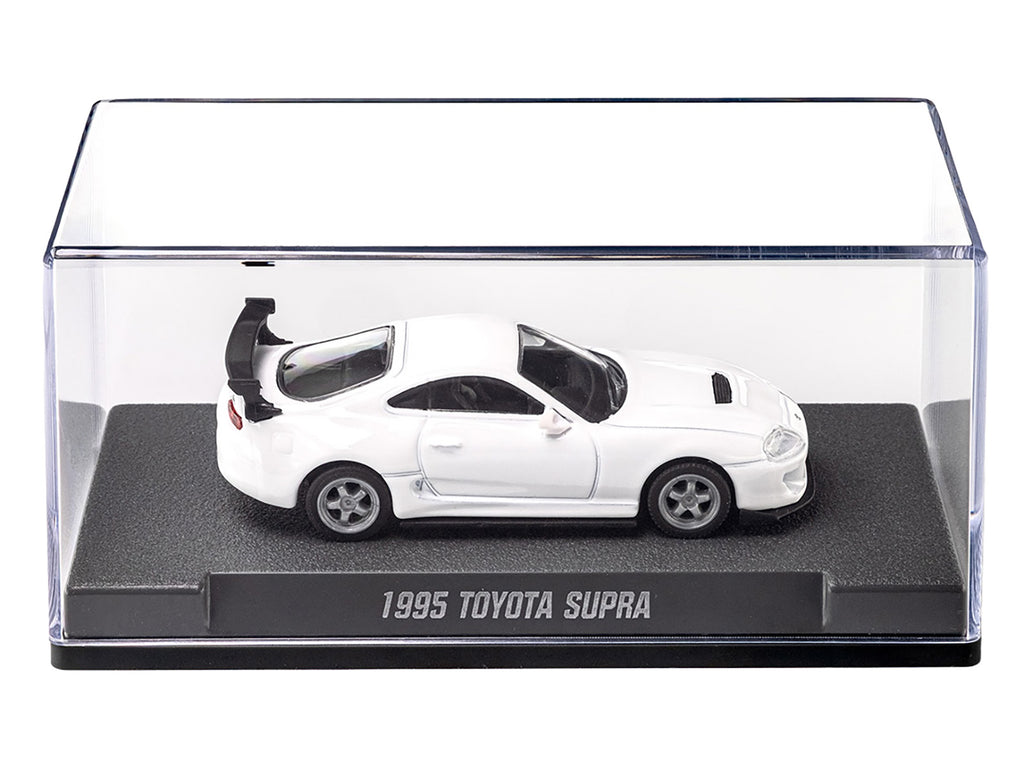 1995 Toyota Supra RHD (Right Hand Drive) White Collection Series 1/64 Diecast Model Car by Majorette - image 3