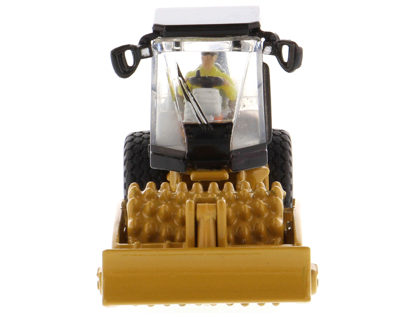 CAT Caterpillar CS56 Padfoot Drum Vibratory Soil Compactor with Operator "High Line" Series 1/87 (HO) Scale Diecast Model by Diecast Masters - image 4