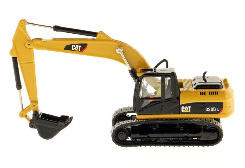 CAT Caterpillar 320D L Hydraulic Excavator with Operator "High Line" Series 1/87 (HO) Scale Diecast Model by Diecast Masters - image 2