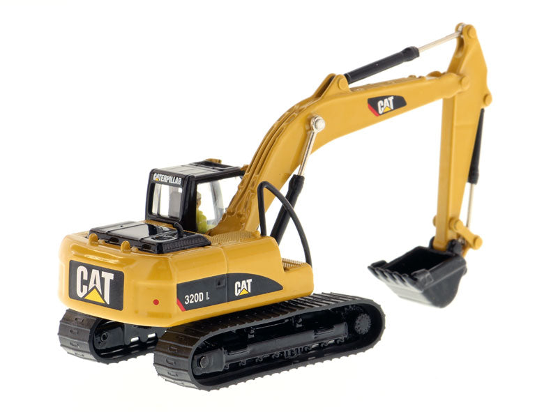CAT Caterpillar 320D L Hydraulic Excavator with Operator "High Line" Series 1/87 (HO) Scale Diecast Model by Diecast Masters - image 3