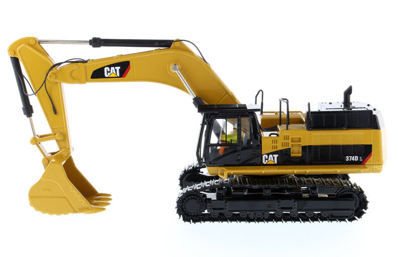 CAT Caterpillar 374D L Hydraulic Excavator with Operator "High Line" Series 1/50 Diecast Model by Diecast Masters - image 2