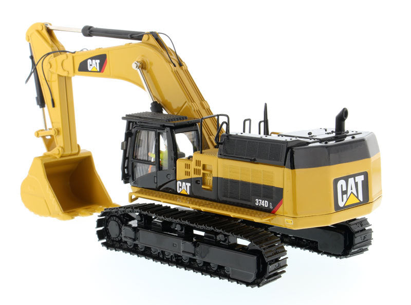 CAT Caterpillar 374D L Hydraulic Excavator with Operator "High Line" Series 1/50 Diecast Model by Diecast Masters - image 3