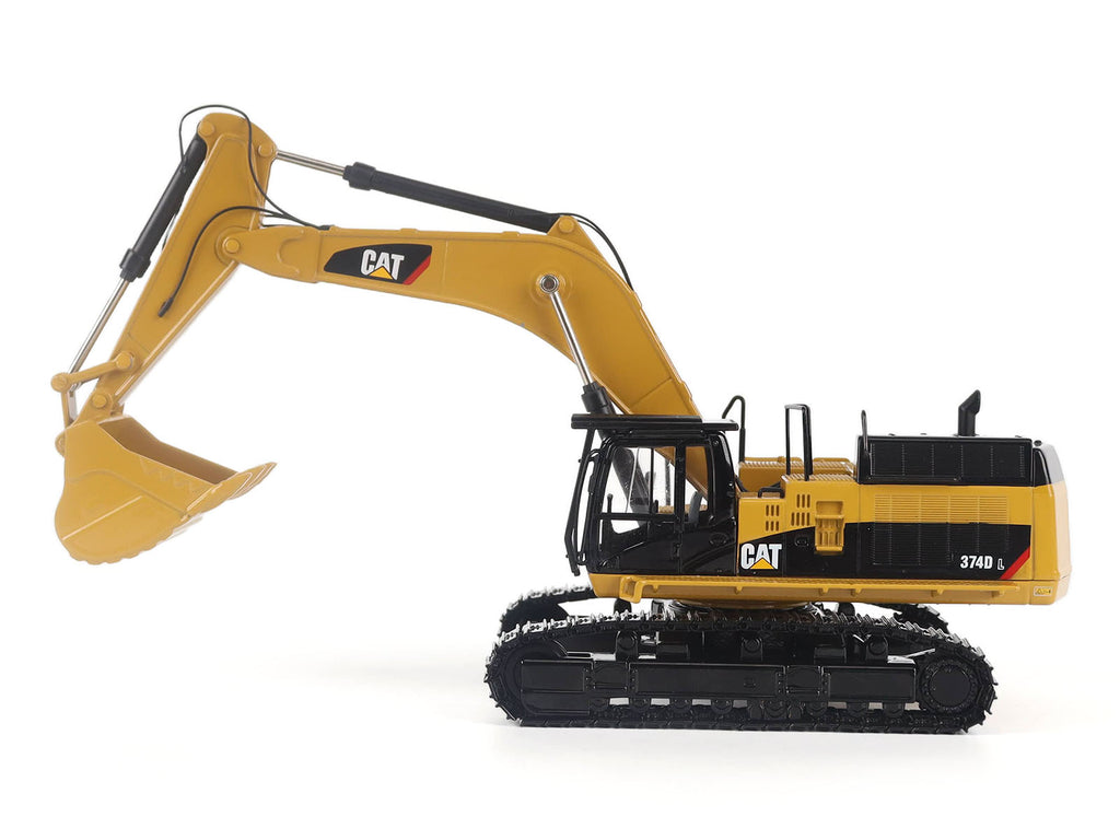 CAT Caterpillar 374D L Hydraulic Excavator Yellow "Core Classics" Series 1/50 Diecast Model by Diecast Masters - image 2