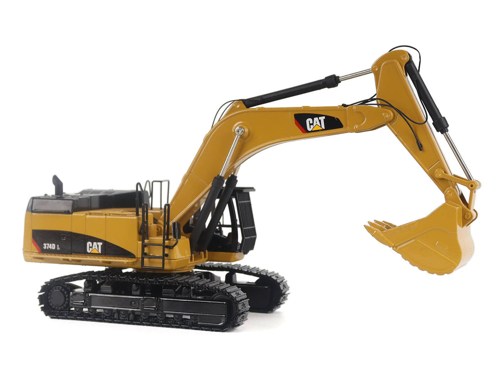 CAT Caterpillar 374D L Hydraulic Excavator Yellow "Core Classics" Series 1/50 Diecast Model by Diecast Masters - image 4