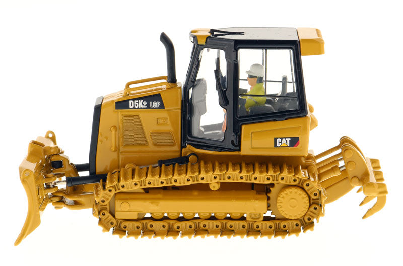 CAT Caterpillar D5K2 LGP Track Type Tractor Dozer with Ripper and Operator "High Line" Series 1/50 Diecast Model by Diecast Masters - image 2