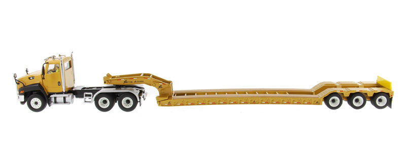 Cat Caterpillar CT660 Day Cab with XL 120 Low-Profile HDG Lowboy Trailer and Operator "Core Classics" Series 1/50 Diecast Model by Diecast Masters - image 2