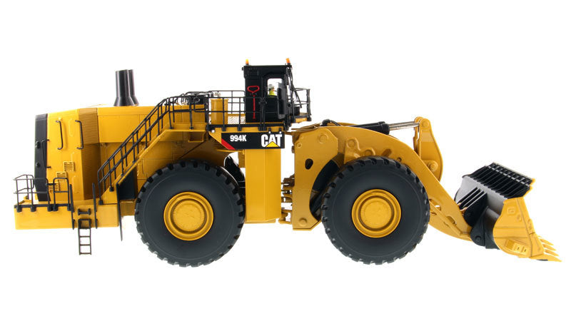 CAT Caterpillar 994K Wheel Loader with Rock Bucket and Operator "Core Classics" Series 1/50 Diecast Model  by Diecast Masters - image 2