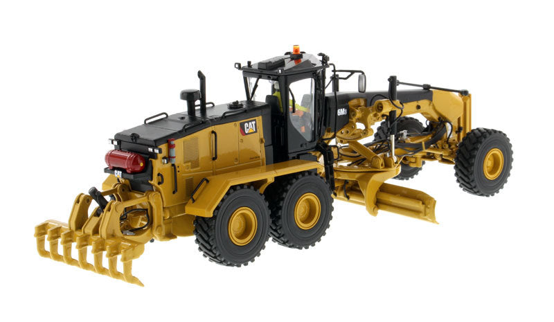 CAT Caterpillar 16M3 Motor Grader with Operator "High Line Series" 1/50 Diecast Model by Diecast Masters - image 3