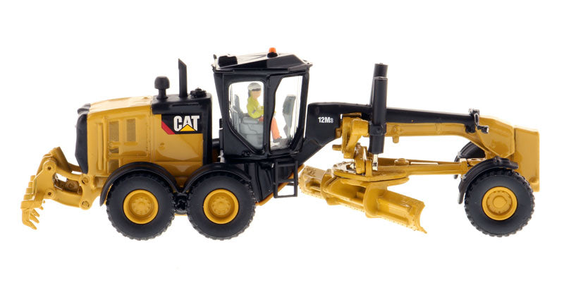 CAT Caterpillar 12M3 Motor Grader with Operator "High Line" Series 1/87 (HO) Scale Diecast Model by Diecast Masters - image 3