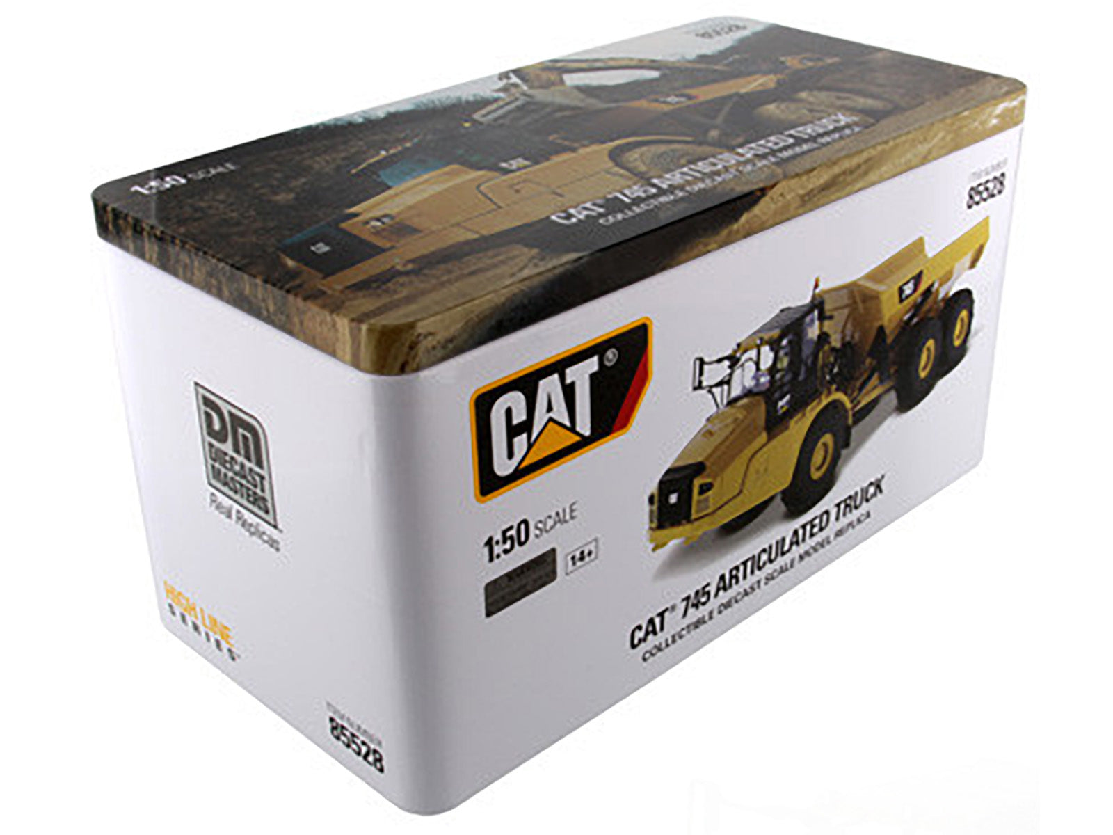 CAT Caterpillar 745 Articulated Dump Truck with Removable Operator "High Line" Series 1/50 Diecast Model by Diecast Masters - image 3