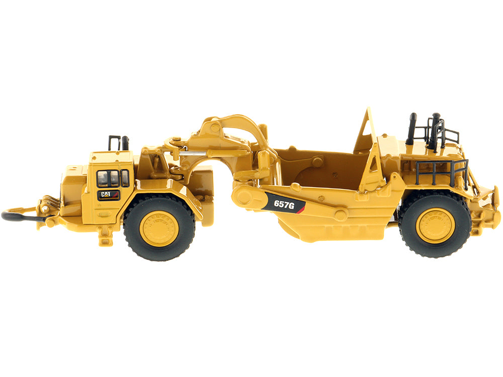 CAT Caterpillar 657G Wheeled Scraper Tractor "High Line" Series 1/125 Diecast Model by Diecast Masters - image 2