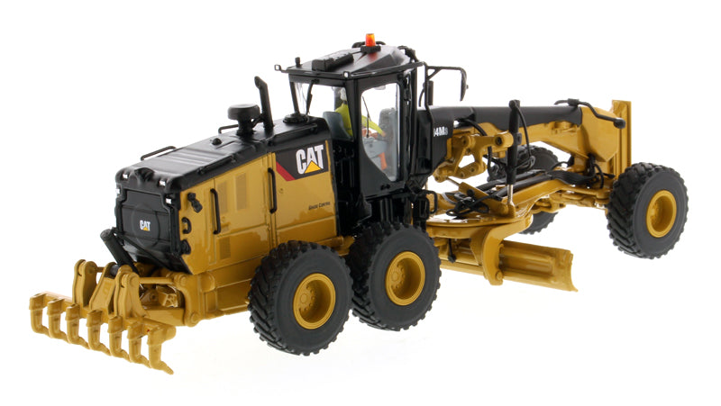 CAT Caterpillar 14M3 Motor Grader with Operator "High Line Series" 1/50 Diecast Model by Diecast Masters - image 2
