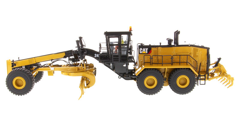 CAT Caterpillar 24 Motor Grader with Operator High Line Series 1/50 Diecast Model by Diecast Masters - image 2