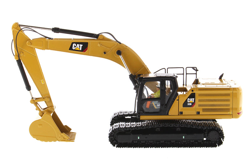 CAT Caterpillar 336 Next Generation Hydraulic Excavator and Operator "High Line" Series 1/50 Diecast Model by Diecast Masters - image 2
